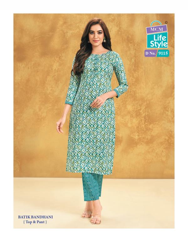 MCM Priyatama Bandhej Vol-1 – Kurti With Pant